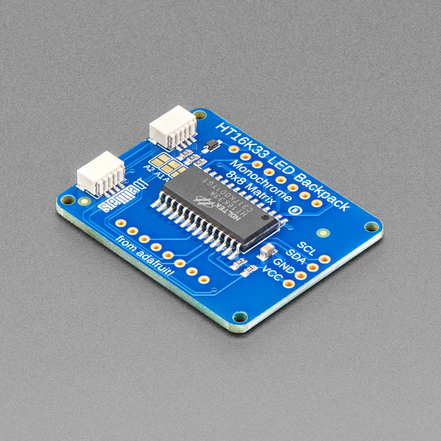 adafruit mini 8x8 led matrix i2c backpack Small 1.2" with - Pure Green Lots of LEDs 0.8" 8x8 Matrix | Adafruit