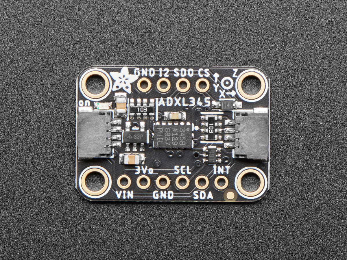 ADXL345 - Dreiachs-Beschleunigungssensor (+-2g/4g/8g/16g) mit I2C/SPI - STEMMA QT / Qwiic-kompatibel, 1231