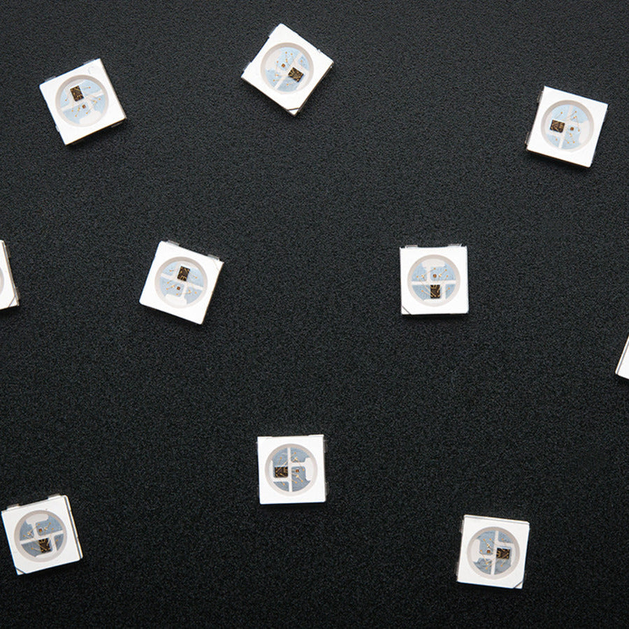 NeoPixel 5050 RGB LED mit integriertem Treiberchip – 10er-Pack, 1655