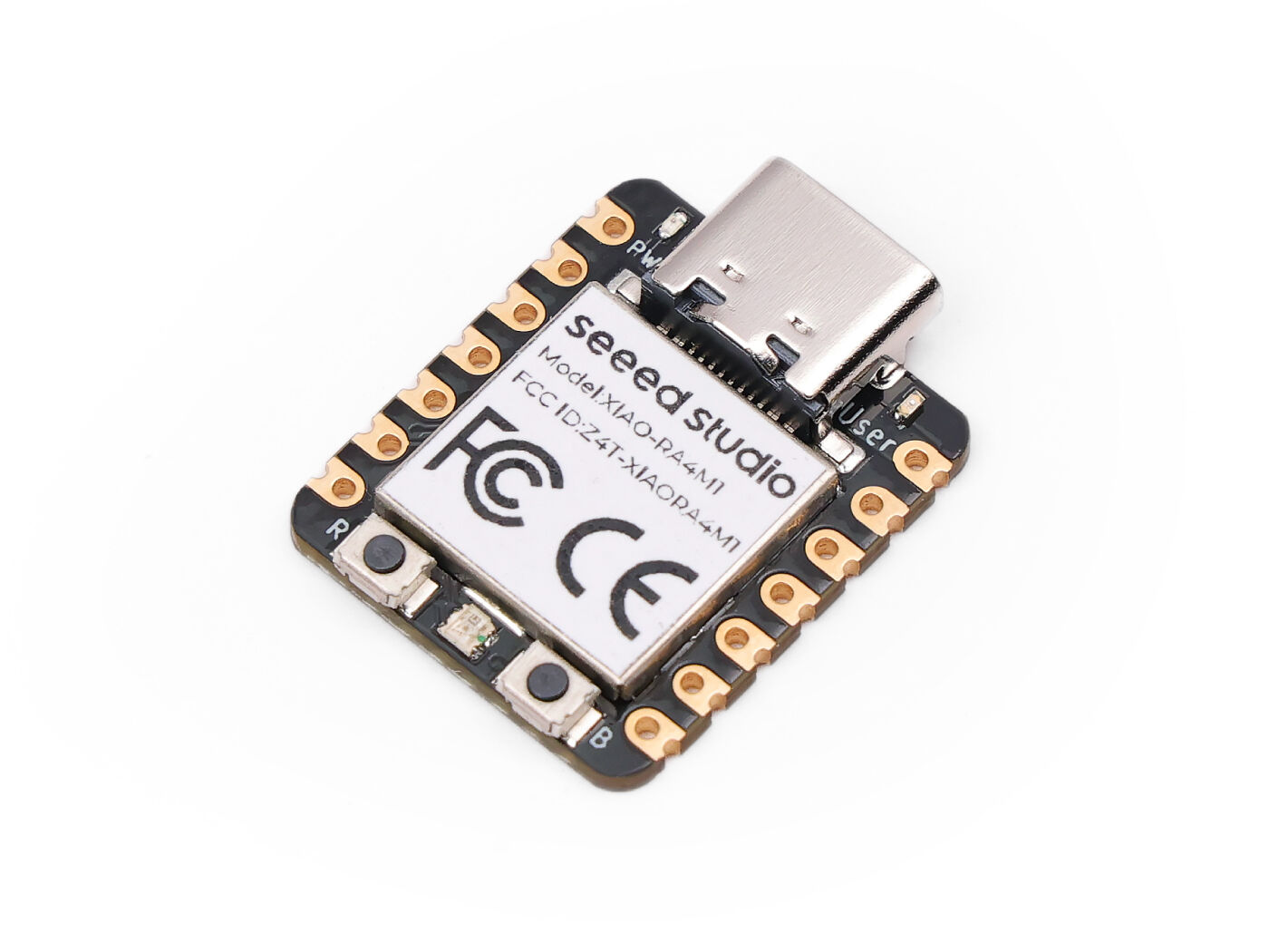 Seeed Studio XIAO RA4M1 - Smallest Dev Board Based on 32-bit Renesas RA4M1, Arduino IDE-Ready, 19 GPIOs, RGB LED, CAN BUS, USB 2.0