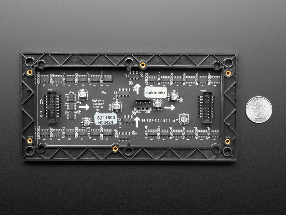 Adafruit 64x32 RGB LED Matrix Panel, 6mm pitch, 2276