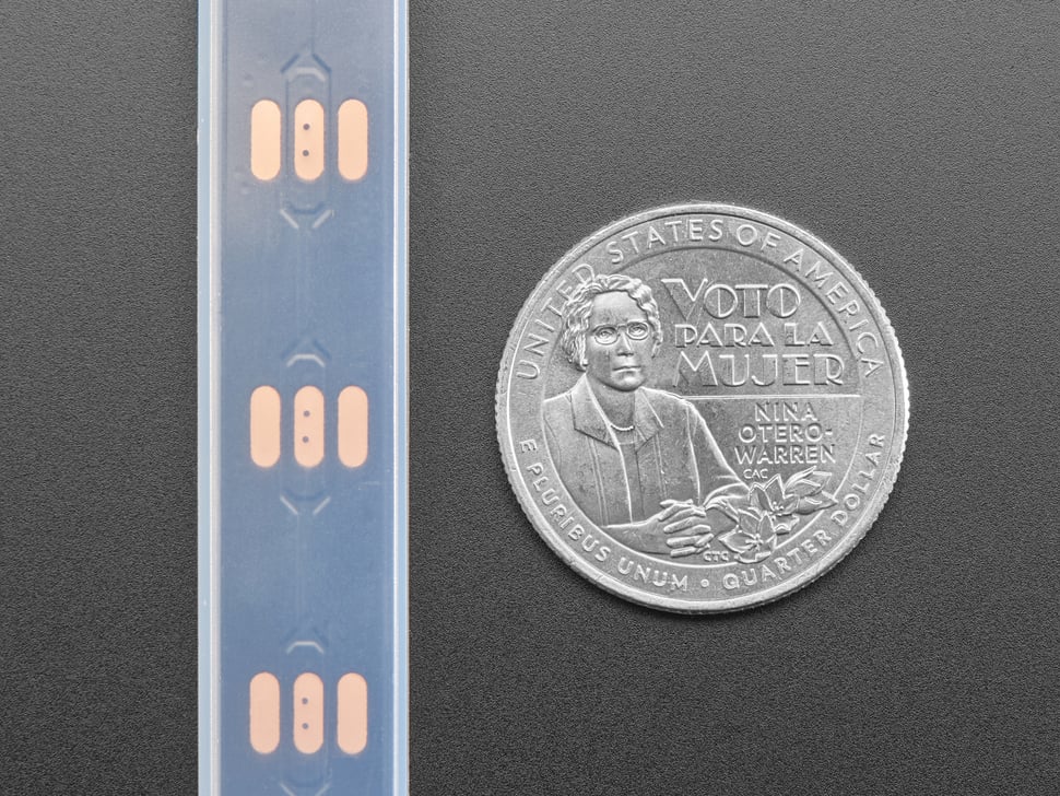 Adafruit NeoPixel Digitaler RGB-LED-Streifen – Schwarz, 60 LEDs, 1 m, 2508