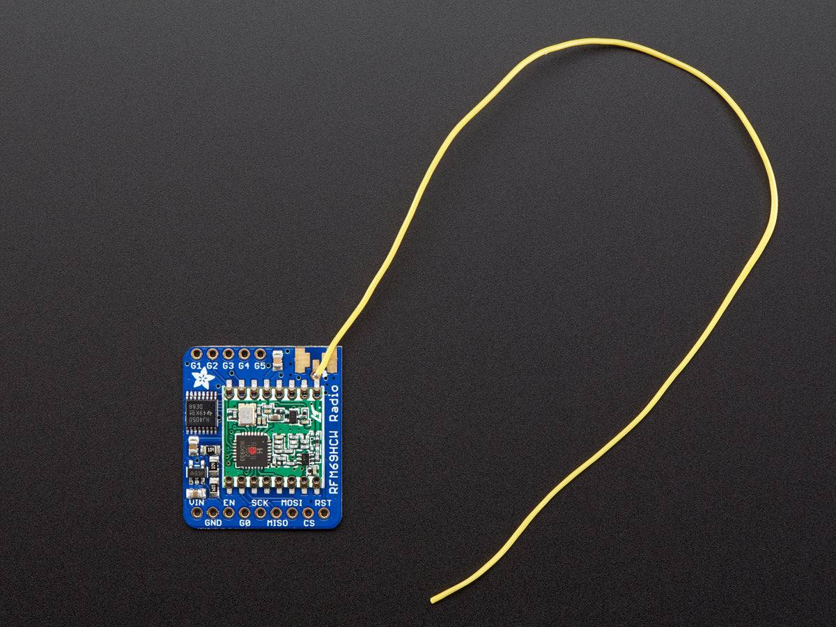 Adafruit RFM96W LoRa Funktransceiver Breakout - 433 MHz - RadioFruit, 3073