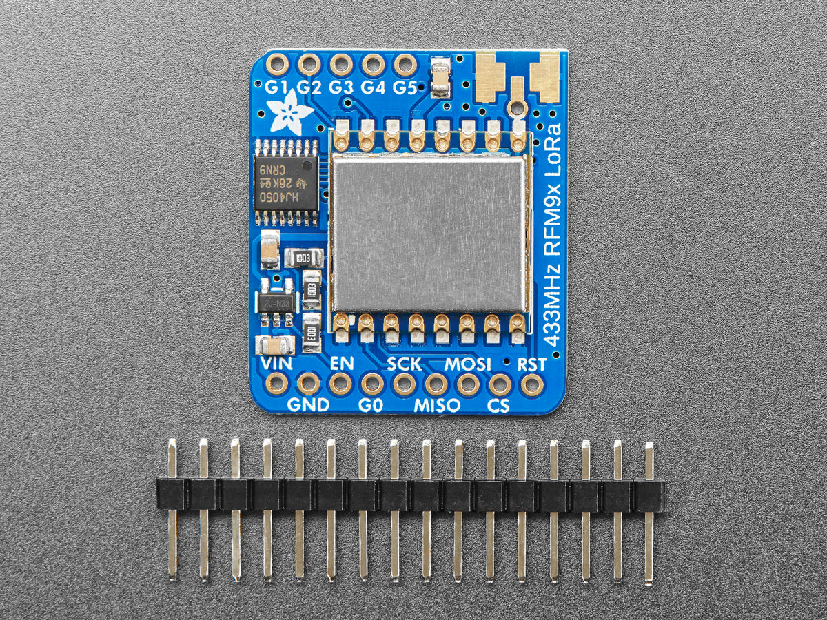 Adafruit RFM96W LoRa Funktransceiver Breakout - 433 MHz - RadioFruit, 3073