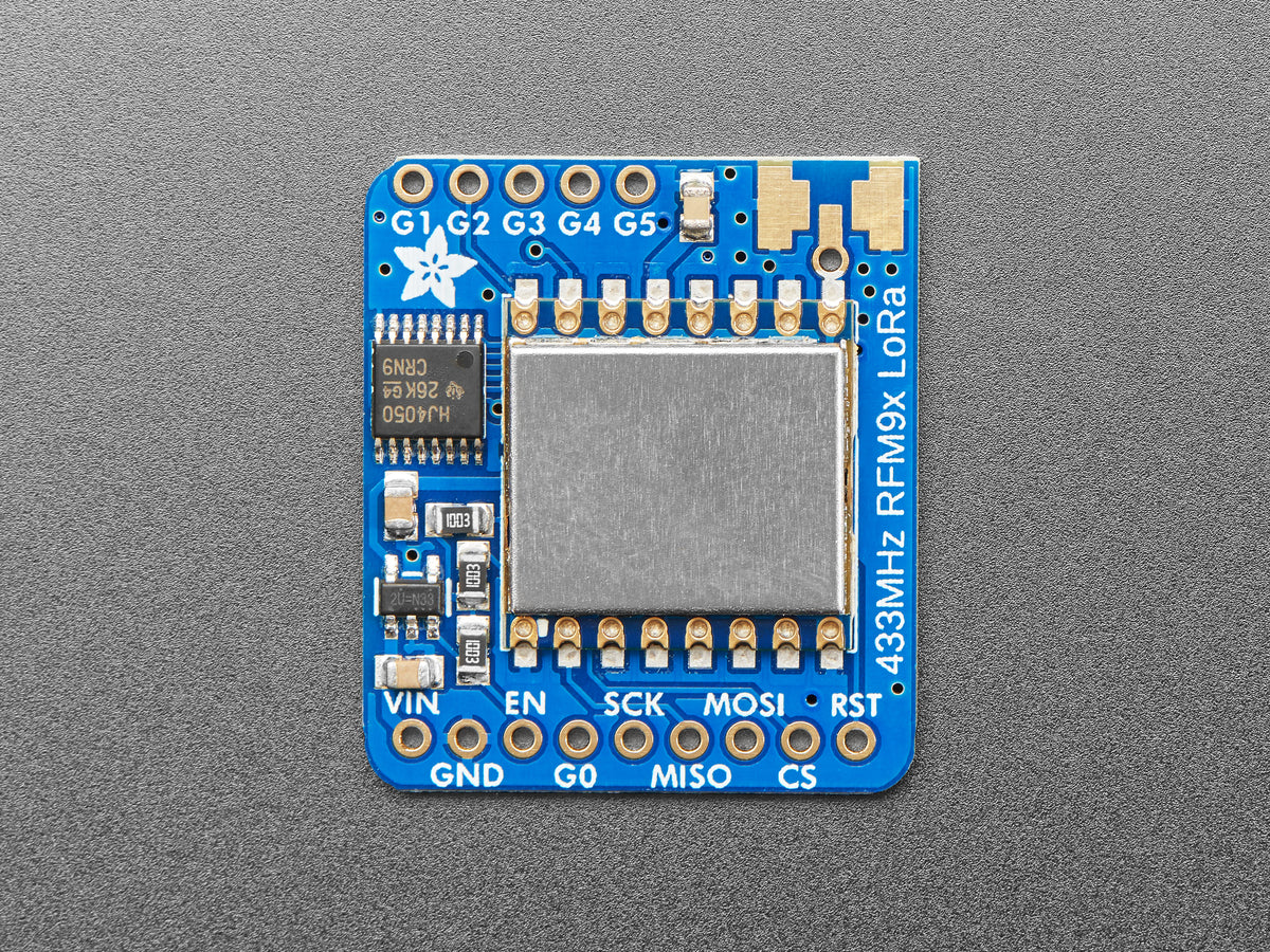 Adafruit RFM96W LoRa Funktransceiver Breakout - 433 MHz - RadioFruit, 3073