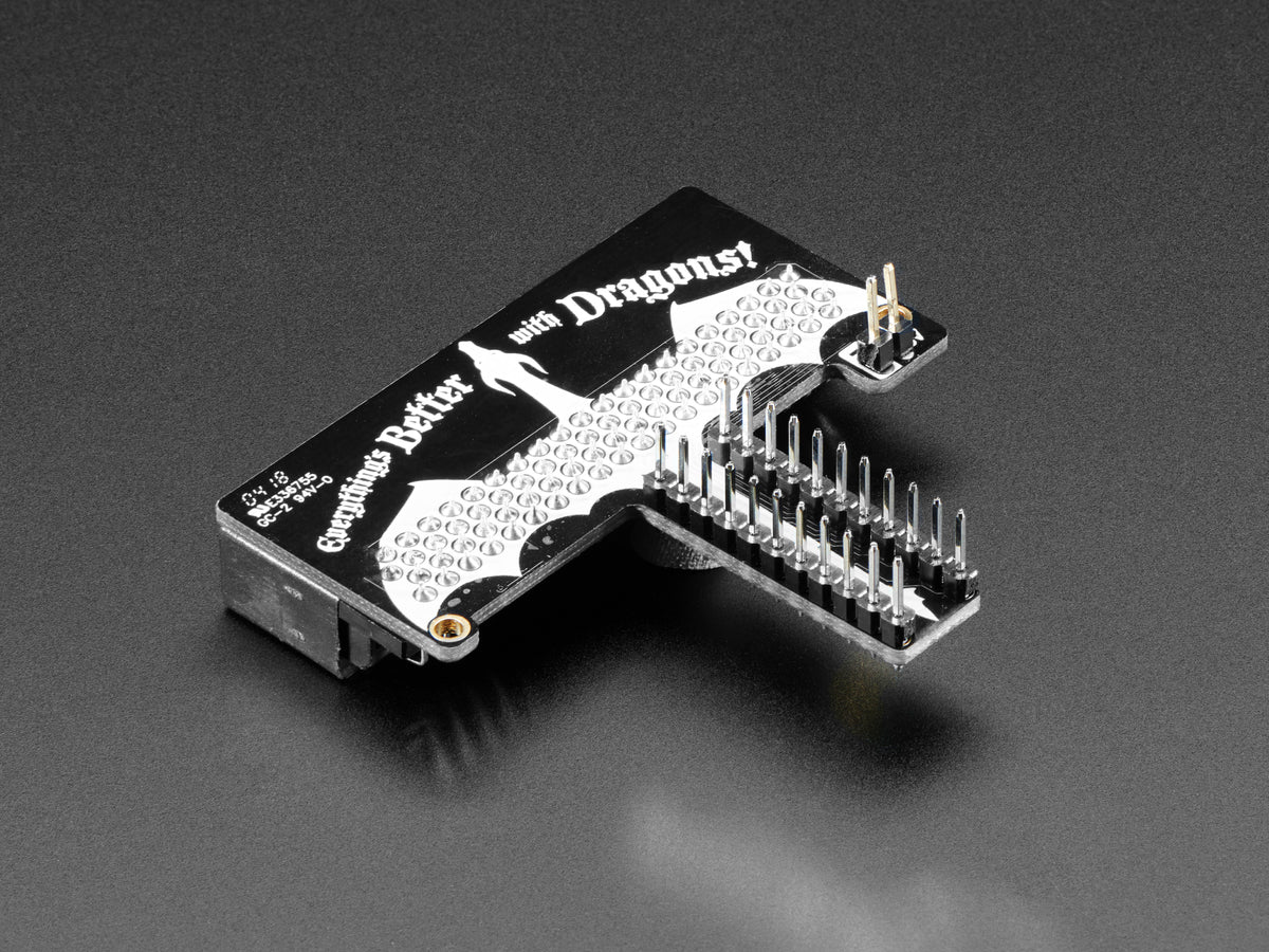 Adafruit DragonTail für micro:bit – voll montiert, 3695