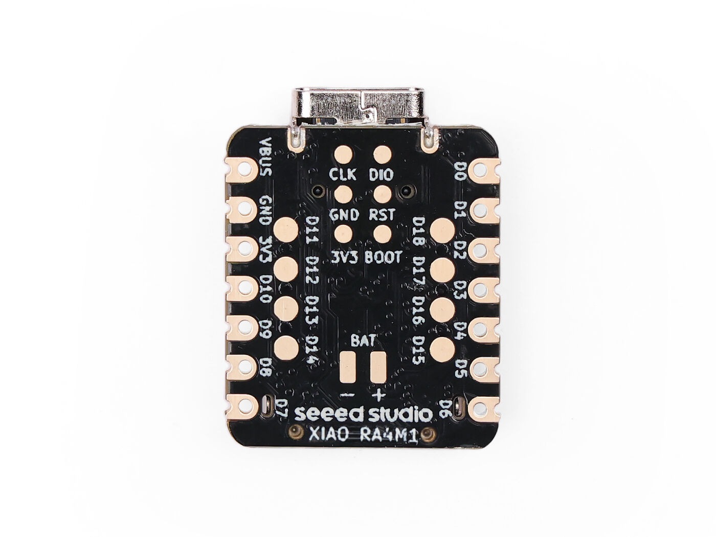 Seeed Studio XIAO RA4M1 - Smallest Dev Board Based on 32-bit Renesas RA4M1, Arduino IDE-Ready, 19 GPIOs, RGB LED, CAN BUS, USB 2.0