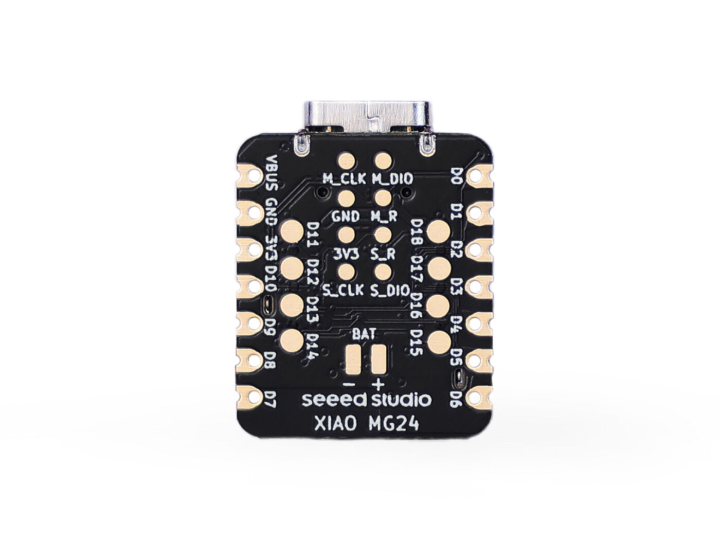 Seeed Studio XIAO MG24 - Silicon Labs EFR32MG24, Matter® Native over Thread® /BLE 5.3, Arduino® Compatible, 1.95μA Ultra-Low-Power, On-Board Antenna, 19 GPIOs