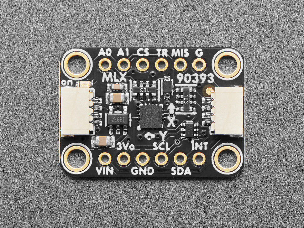 Adafruit Wide-Range Triple-axis Magnetometer, MLX90393