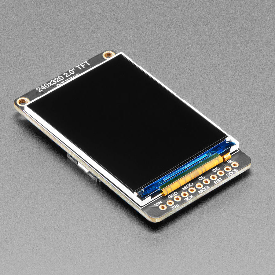 2,0" 320x240 Farb-IPS-TFT-Display mit microSD-Kartenanschluss – ST7789 EYESPI, 4311