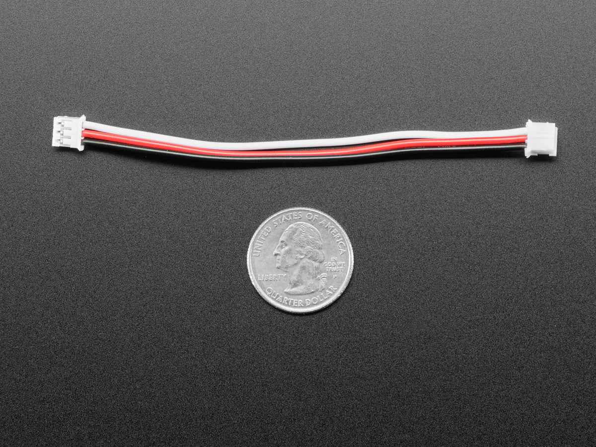 JST PH 2mm 3-poliges Stecker-Stecker-Kabel – 100 mm lang, 4336