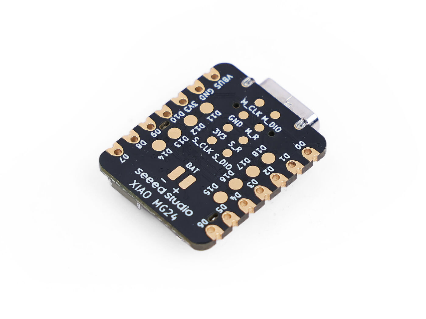 Seeed Studio XIAO MG24 - Silicon Labs EFR32MG24, Matter® Native over Thread® /BLE 5.3, Arduino® Compatible, 1.95μA Ultra-Low-Power, On-Board Antenna, 19 GPIOs