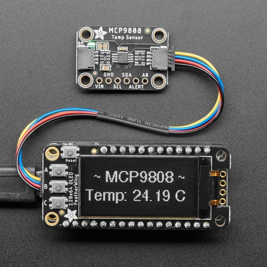 Adafruit MCP9808 High Accuracy I2C Temperature Sensor Breakout, STEMMA QT, 5027