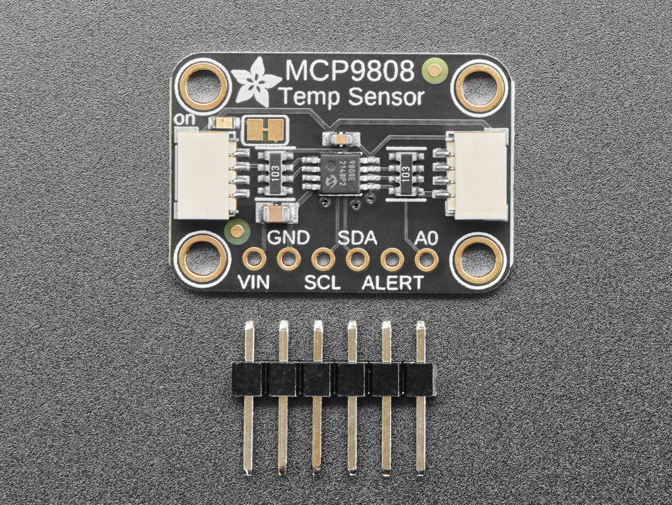 Adafruit MCP9808 High Accuracy I2C Temperature Sensor Breakout, STEMMA QT, 5027