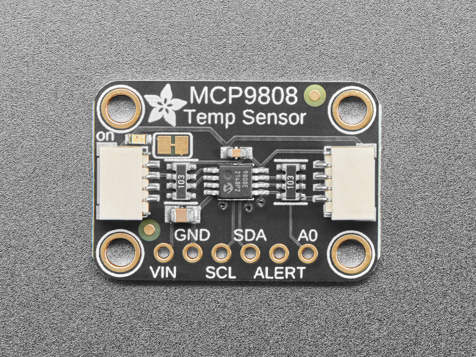Adafruit MCP9808 High Accuracy I2C Temperature Sensor Breakout, STEMMA QT, 5027