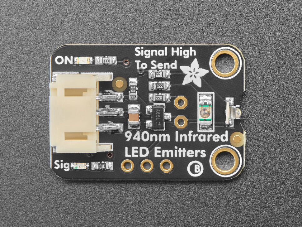 Adafruit High Power Infrared LED Emitter, STEMMA JST PH 2mm, 5639
