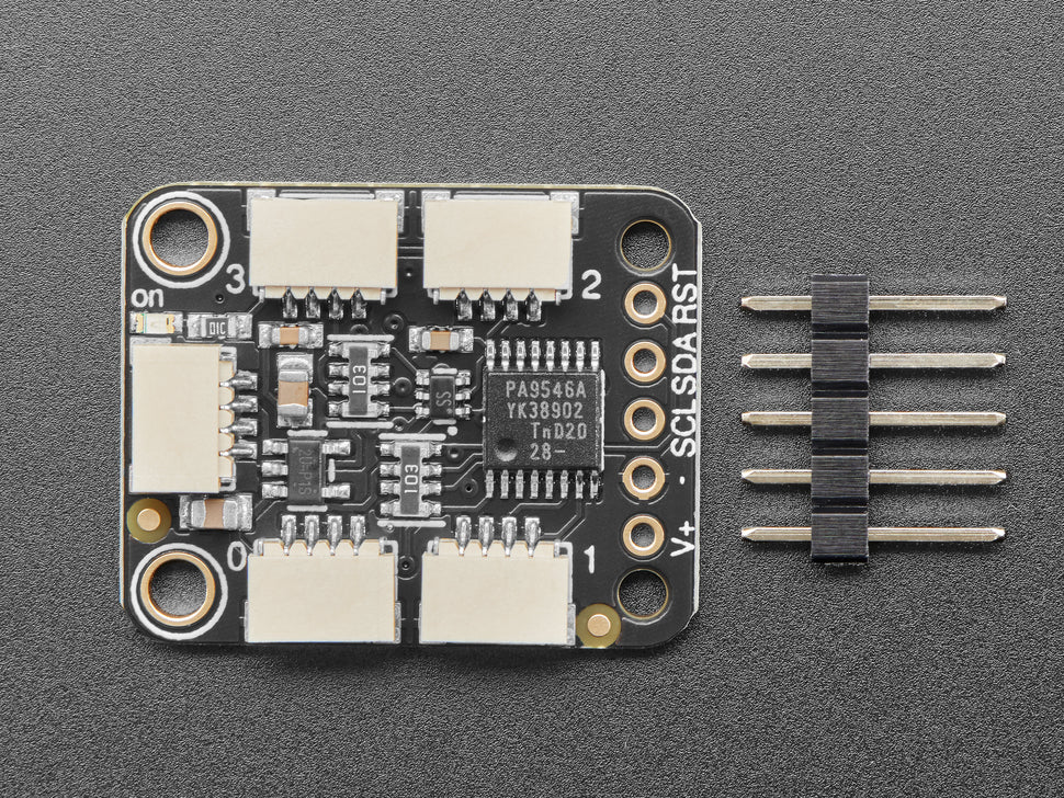 Adafruit PCA9546 4-Channel STEMMA QT / Qwiic I2C Multiplexer, TCA9546A Compatible, 5664