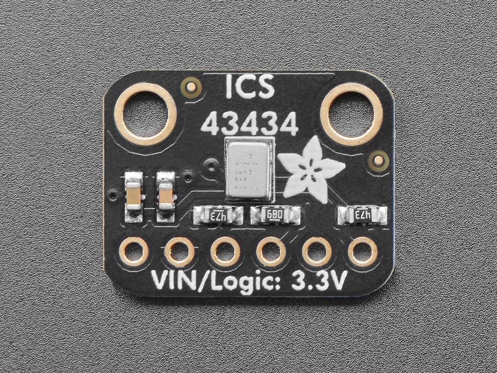 Adafruit I2S MEMS Microphone Breakout, ICS-43434, 6049