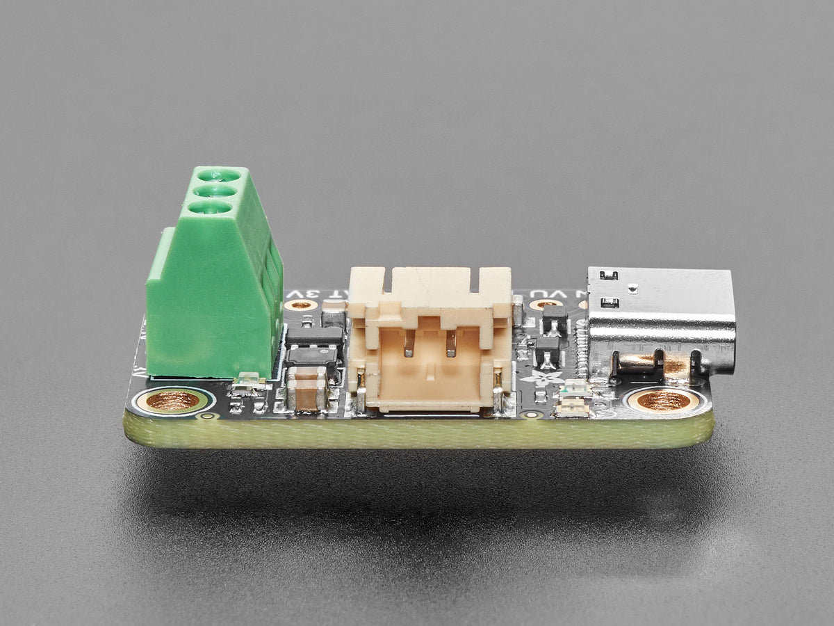 Adafruit bq25185 USB / DC / Solar-Ladegerät mit 3,3V Buck-Konverter Board, 6092