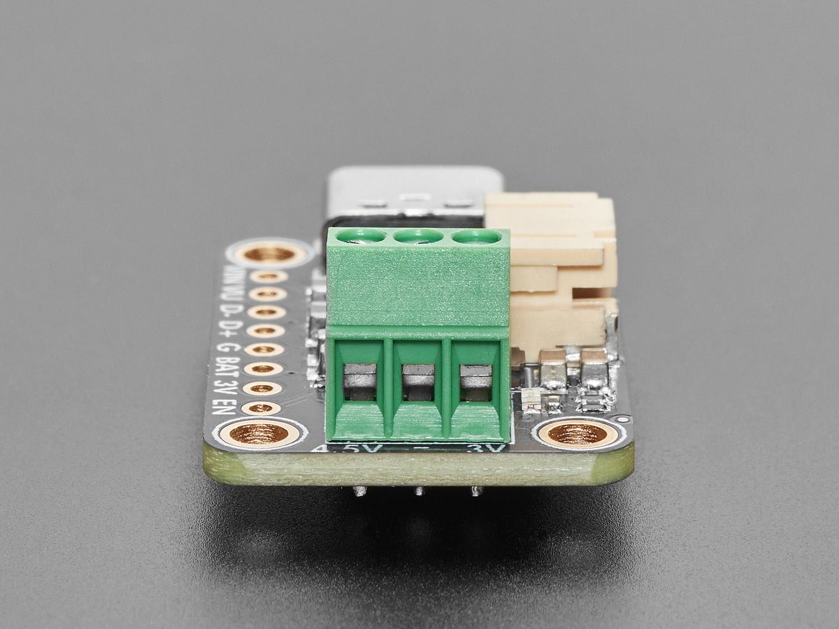 Adafruit bq25185 USB / DC / Solar-Ladegerät mit 3,3V Buck-Konverter Board, 6092