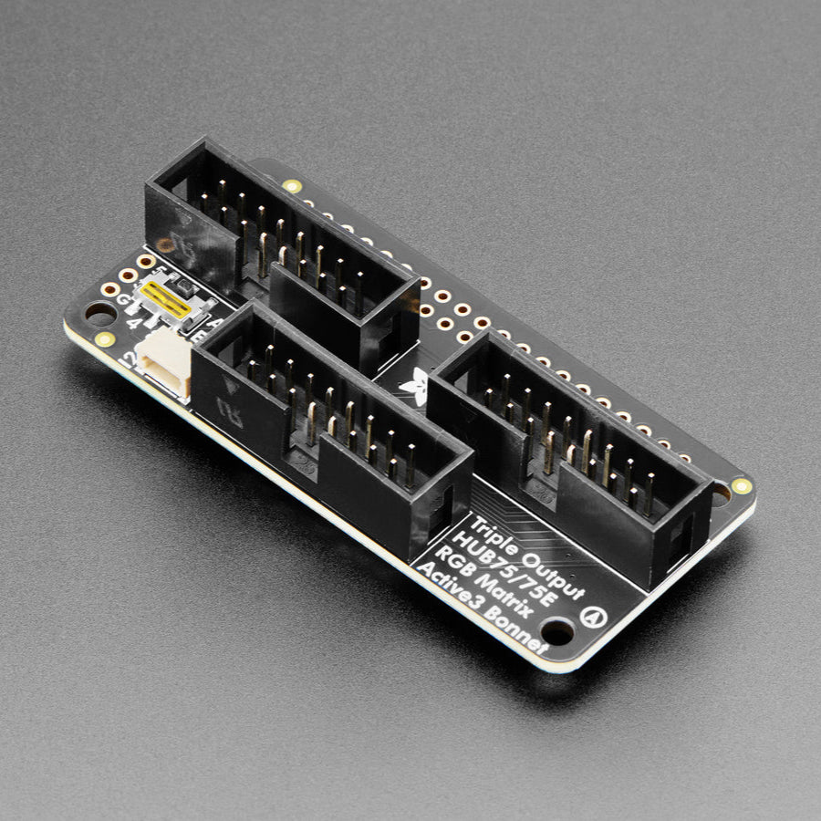 Adafruit Triple-LED-Matrix-Bonnet für Raspberry Pi – für HUB75, 6358
