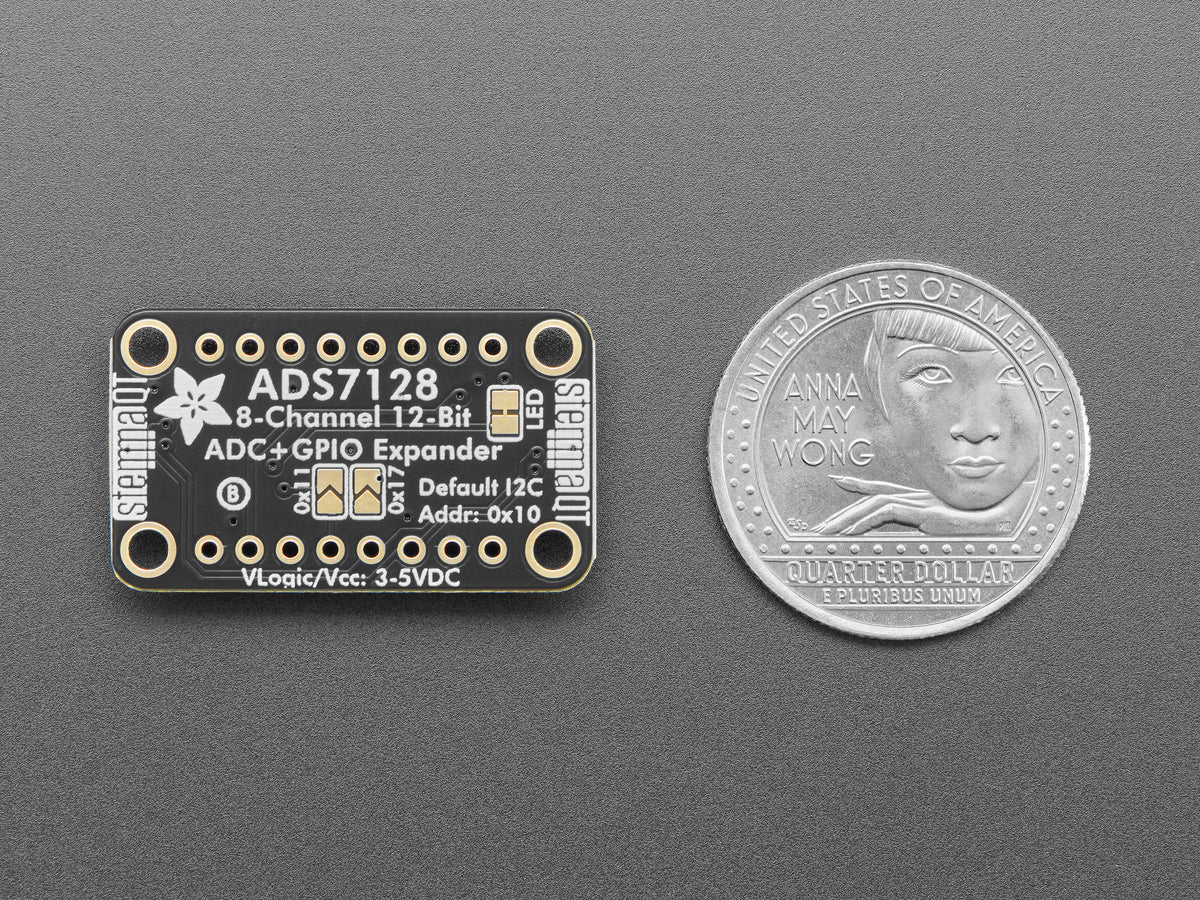 Adafruit ADS7128 8-Kanal-ADC und GPIO-Expander, 6494