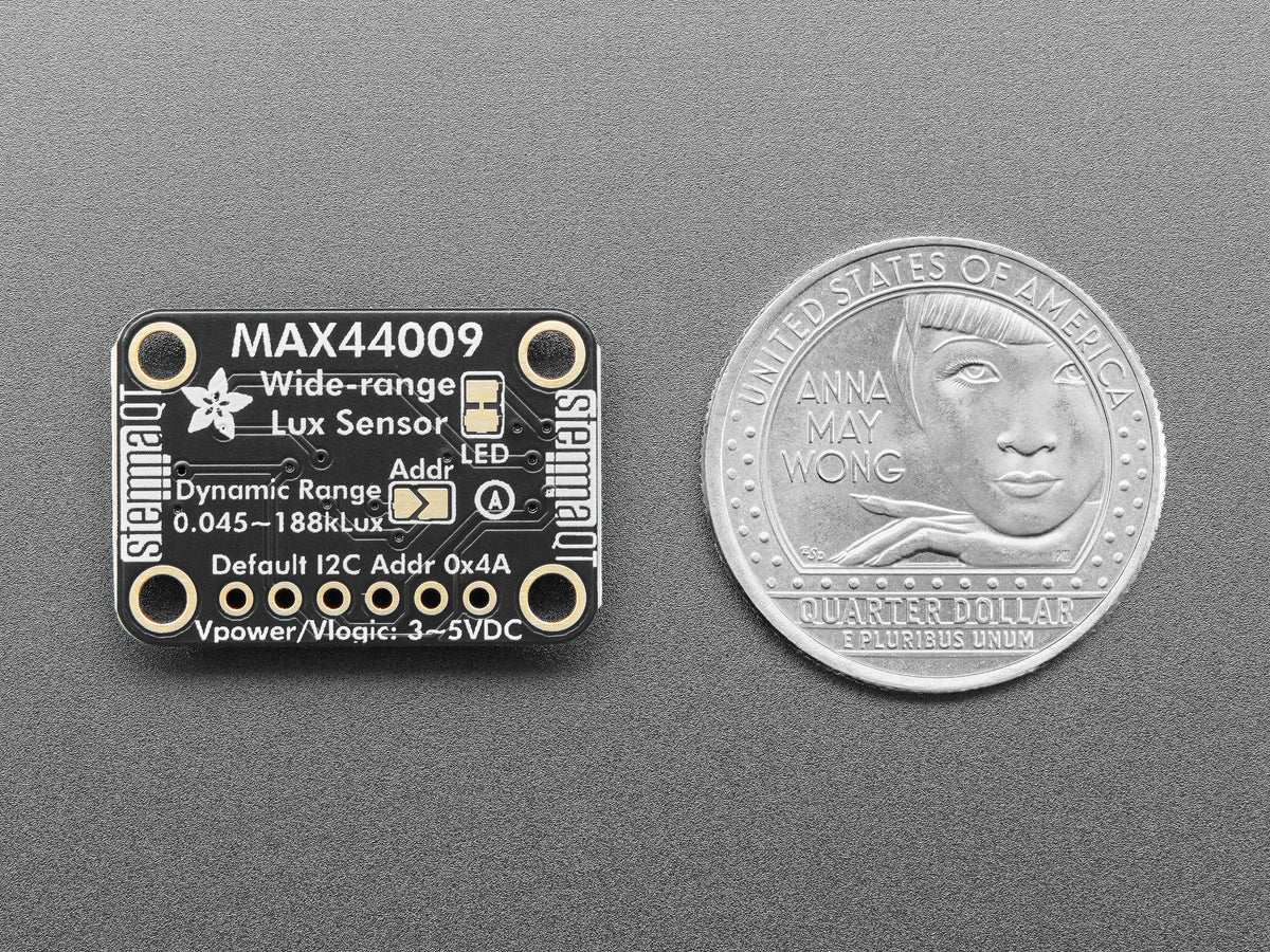 Adafruit MAX44009 Weitbereichs-Lux-Sensor β bis 188.000 Lux, 6498