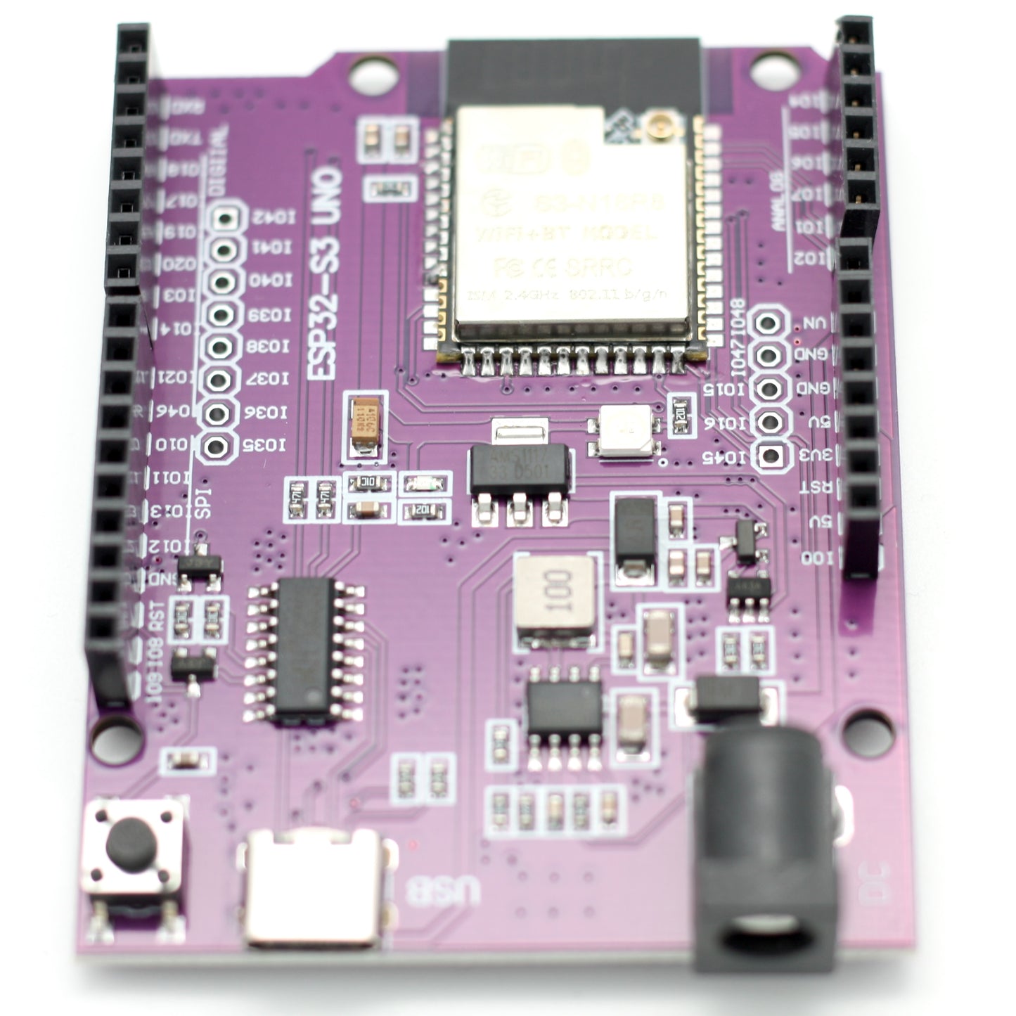 ESP32-S3 Uno Development Board with WiFi & BLE, Arduino UNO compatible