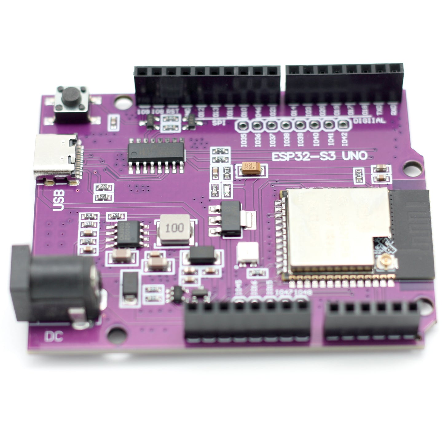 ESP32-S3 Uno Development Board with WiFi & BLE, Arduino UNO compatible