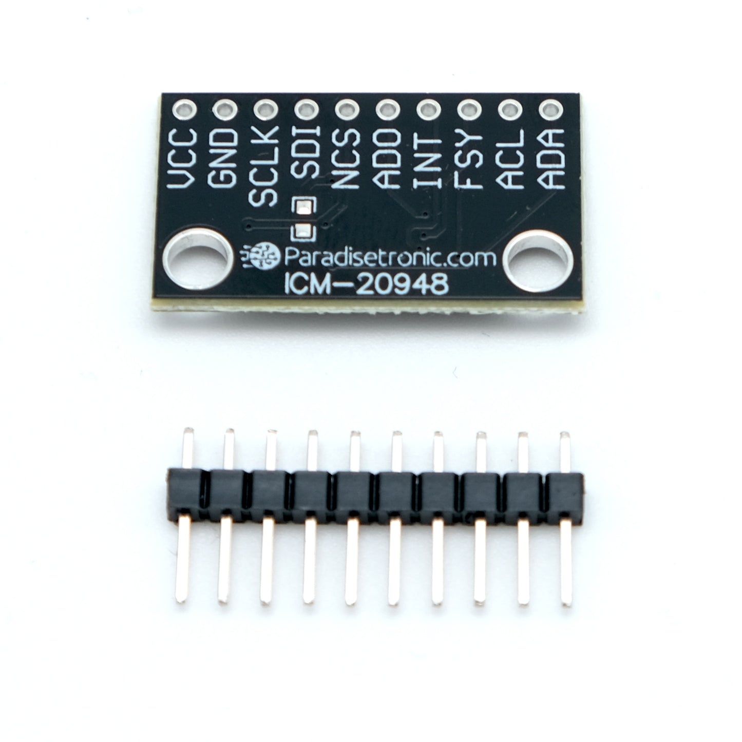 ICM-20948 Module, 3-Axis Accelerometer, 3-Axis Gyroscope and 3-Axis Magnetometer, 9DOF, I2C, SPI, MPU-9250 Upgrade