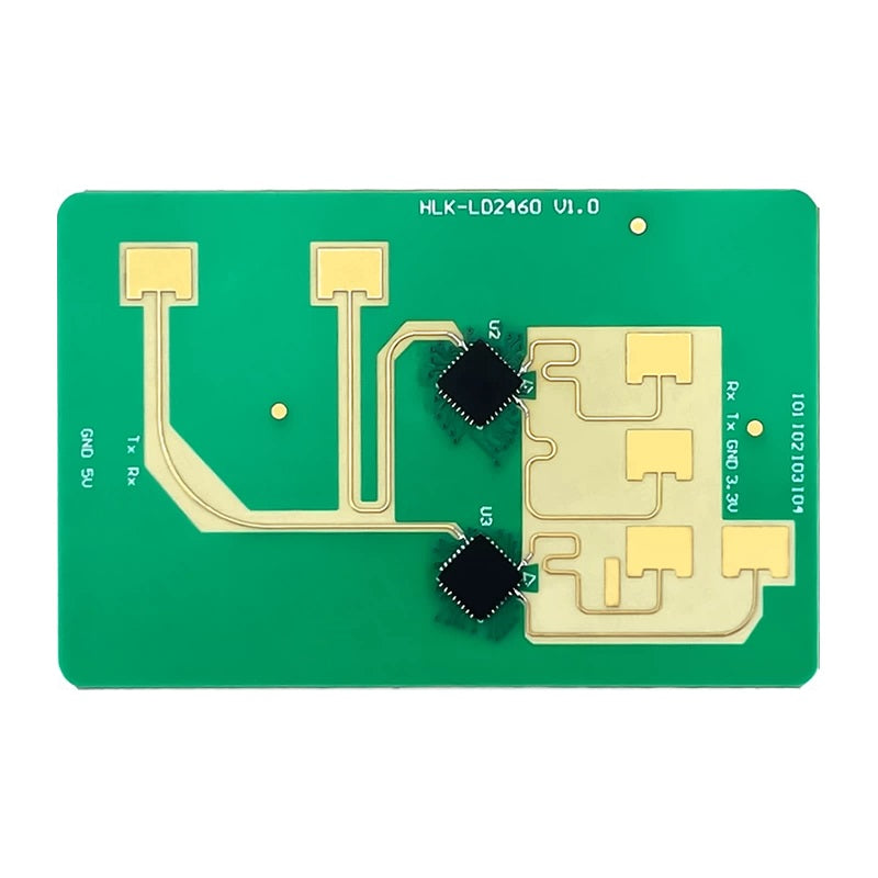 LD2460 24GHz Radar Sensor for Multi-Target People & Motion Tracking | Up to 5 People | Up to 6m Range & 120° Detection Angle | 5V UART