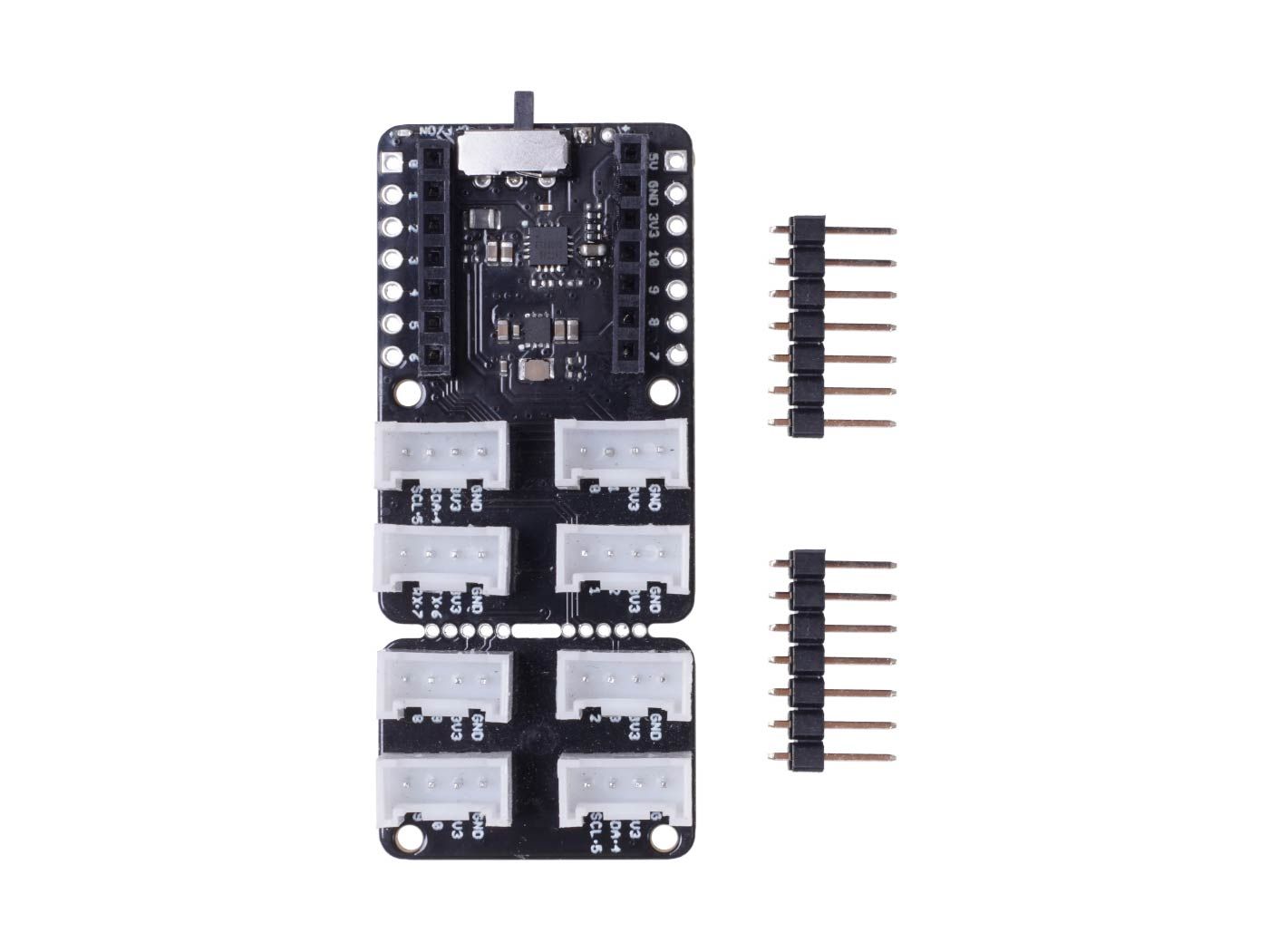 Seeed Studio Grove Base Shield for XIAO with embedded battery management chip