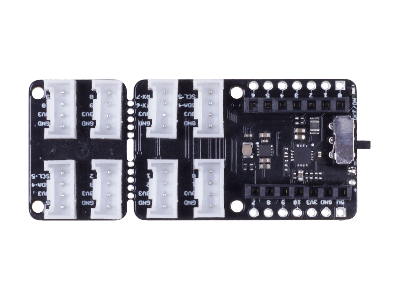 Seeed Studio Grove Base Shield for XIAO with embedded battery management chip