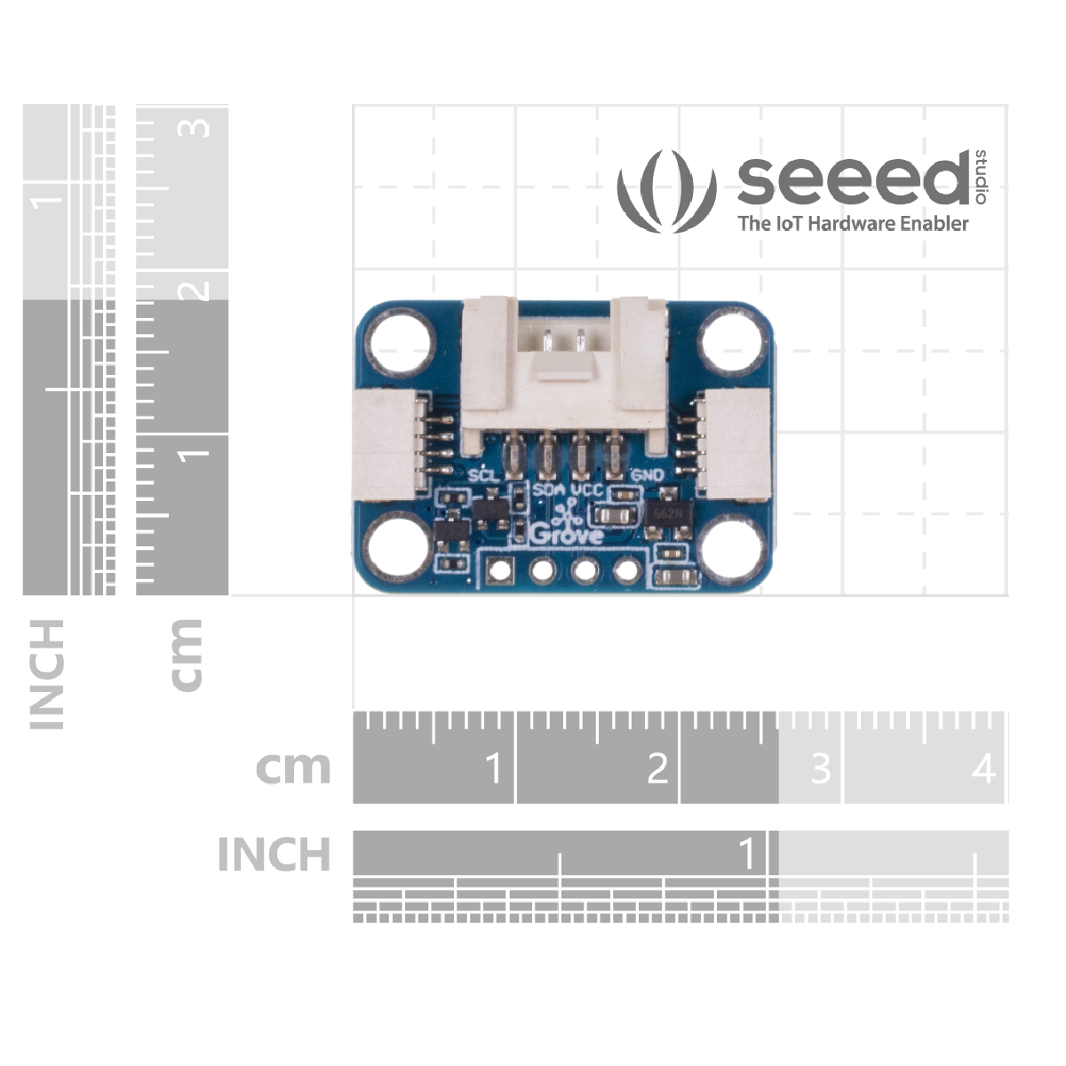 Seeed Studio Grove Qwiic Hub, Compatible with Grove/Qwiic/STEMMA QT Modules & Controllers