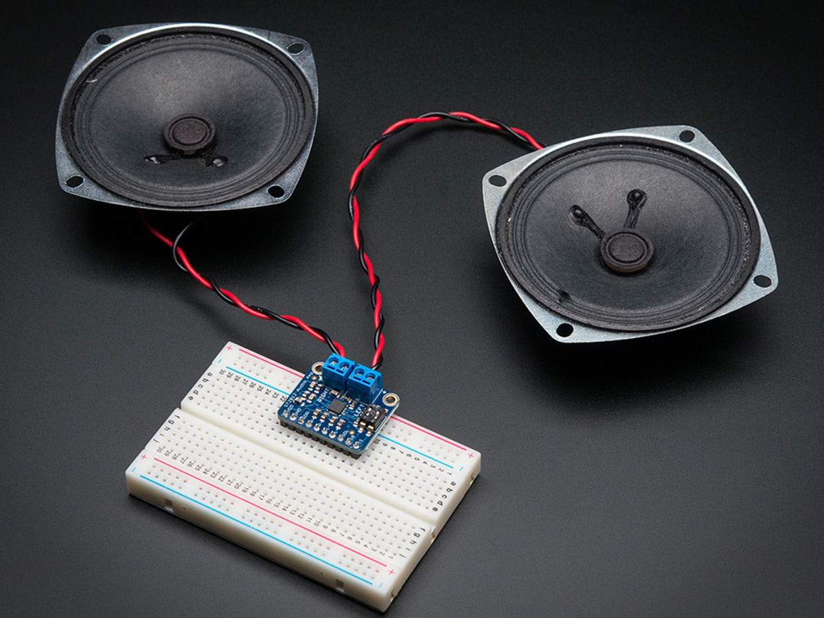 Adafruit Stereo 2.1W Class D Audio Amplifier, TPA2012