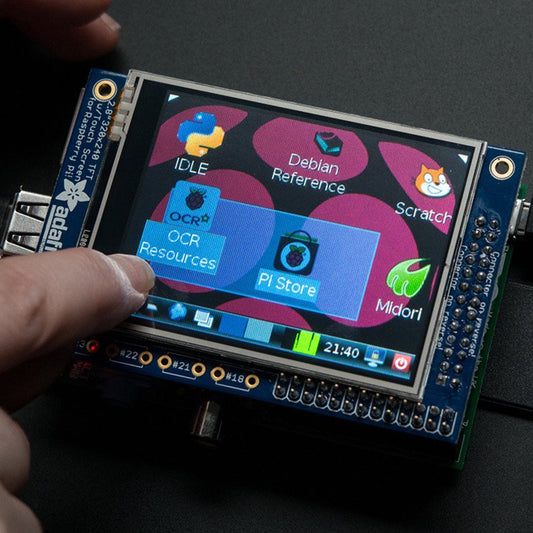 Adafruit PiTFT, 320x240 2.8" TFT+Touchscreen for Raspberry Pi