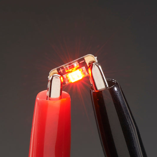 Adafruit LED Sequins, Ruby Red, Pack of 5