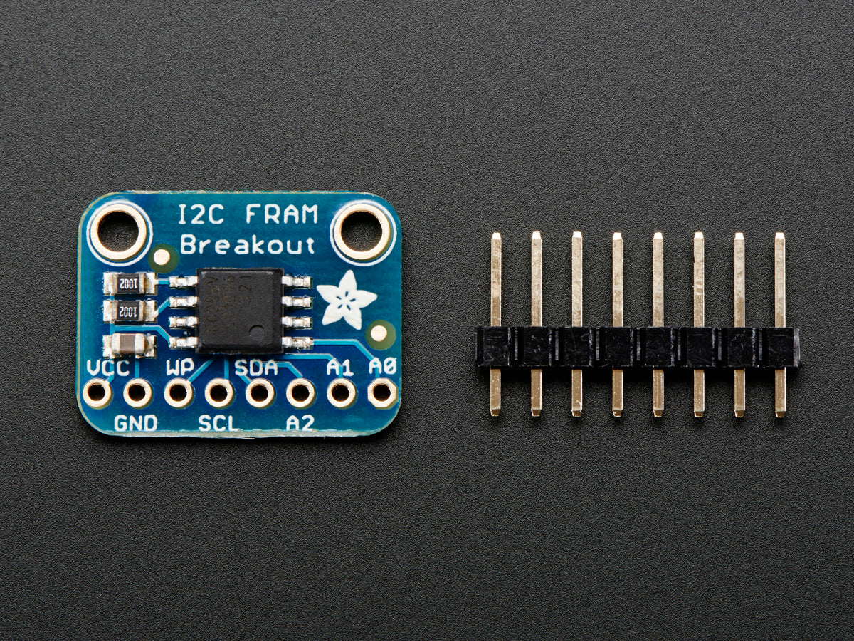 Adafruit I2C Non-Volatile FRAM Breakout, 256Kbit / 32KByte