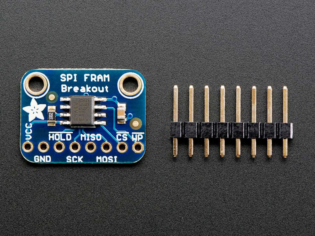 Adafruit SPI Non-Volatile FRAM Breakout, 64Kbit / 8KByte