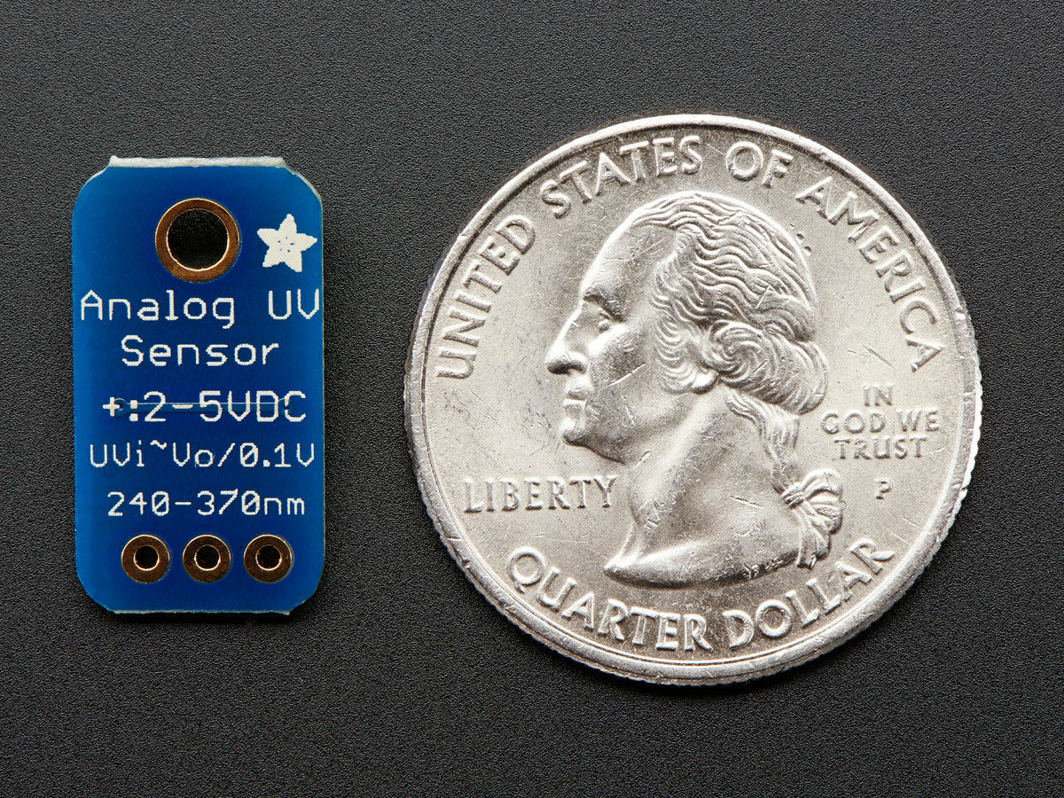 Adafruit Analog UV Light Sensor Breakout, GUVA-S12SD