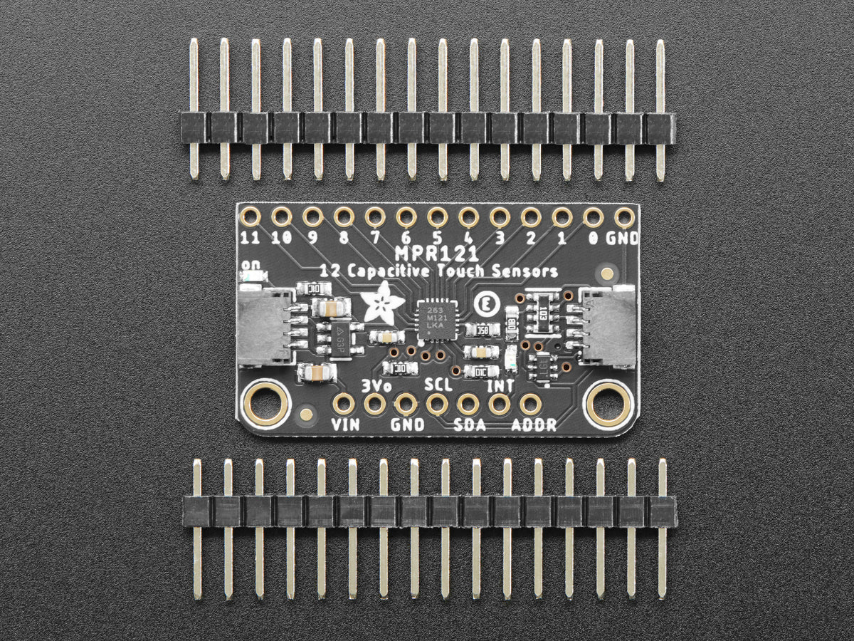 Adafruit 12-Key Capacitive Touch Sensor Breakout, MPR121, STEMMA QT
