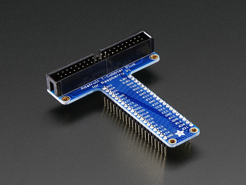 Adafruit Pi T-Cobbler Plus, Assembled - GPIO Breakout für Raspberry Pi A+/B+/Pi 2/Pi 3