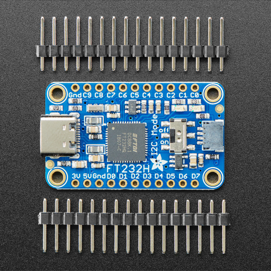 Adafruit FT232H Breakout, General Purpose USB to GPIO+SPI+I2C
