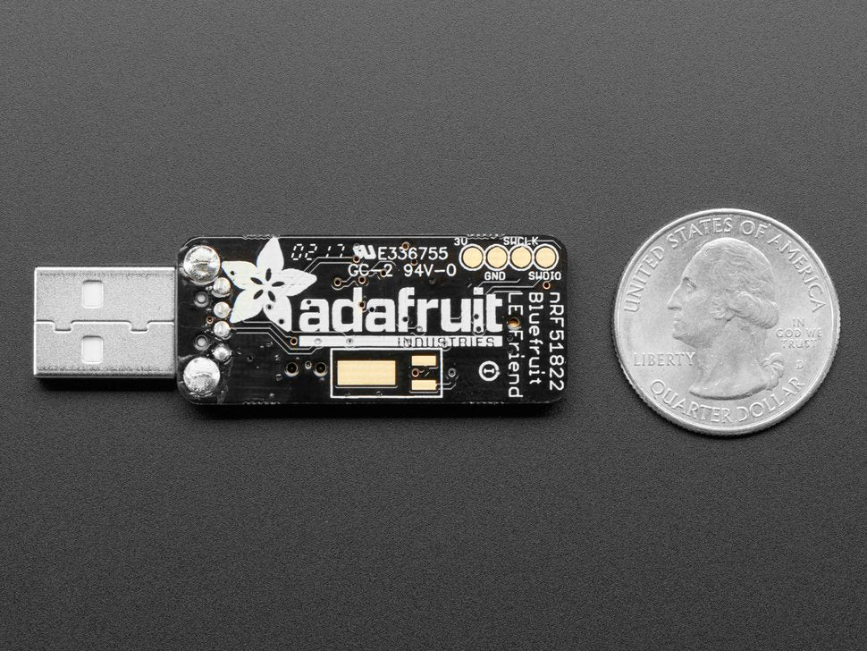 Adafruit Bluefruit LE Friend, Bluetooth Low Energy (BLE 4.0), nRF51822, v3.0