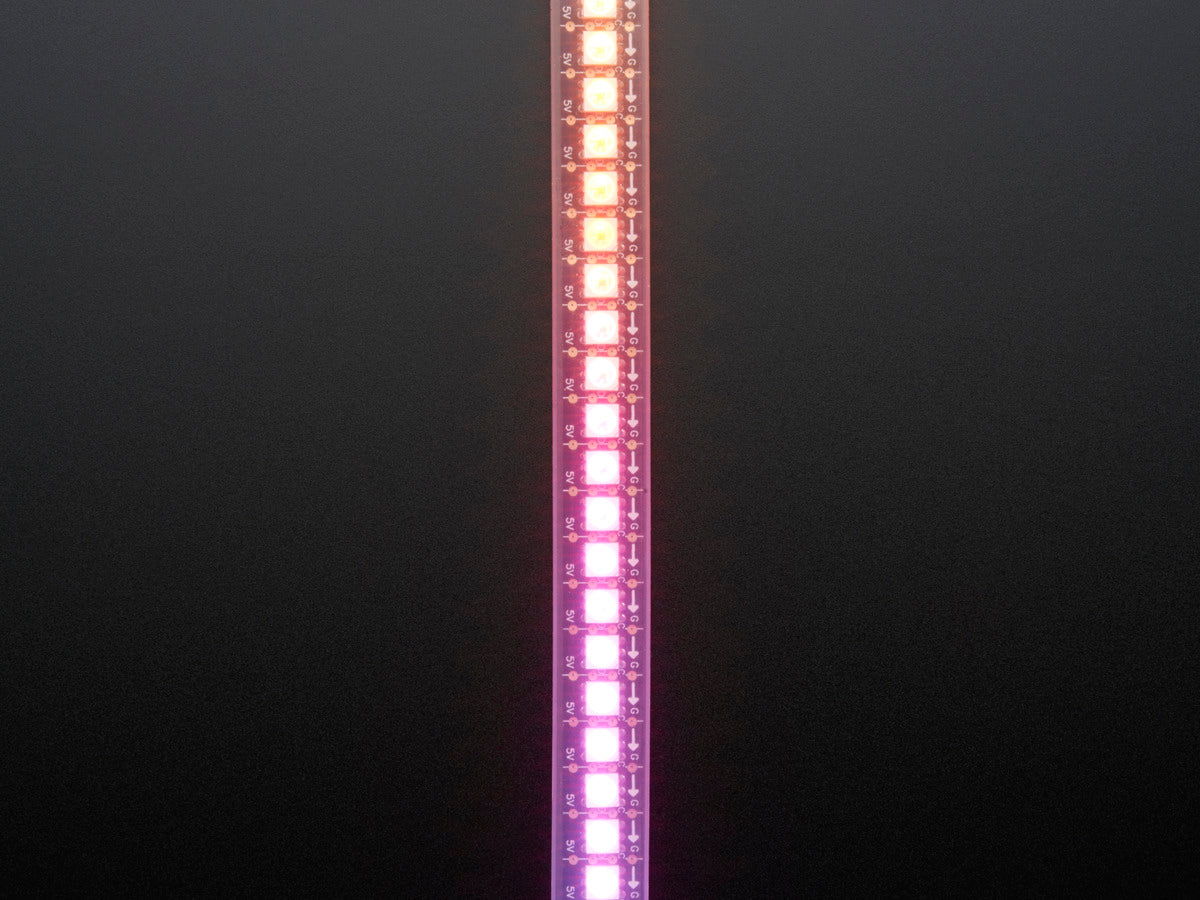 Adafruit DotStar Digital LED Strip, 144 LED/m, 0.5 Meter, Black