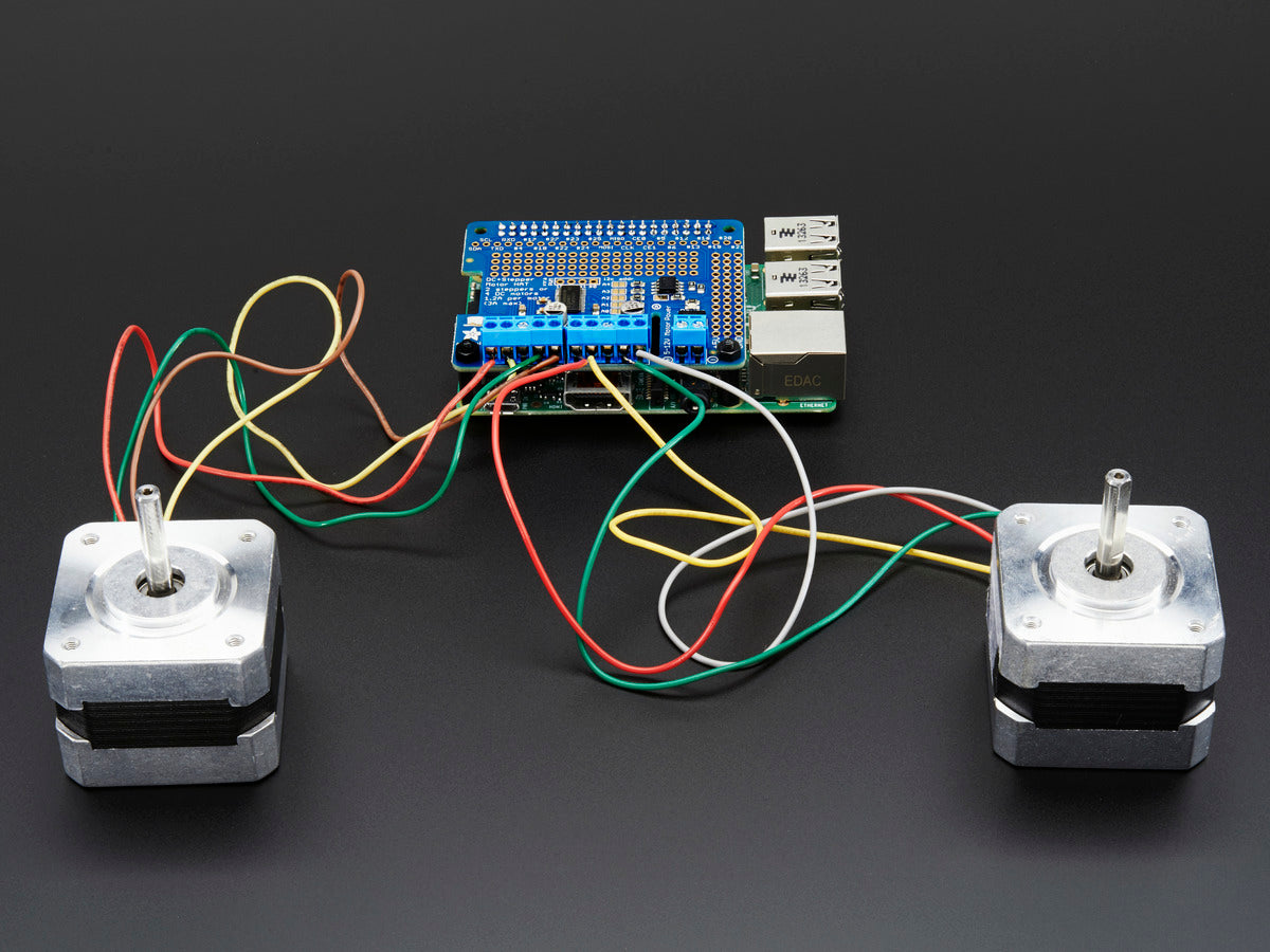 Adafruit DC & Stepper Motor HAT for Raspberry Pi, Mini Kit