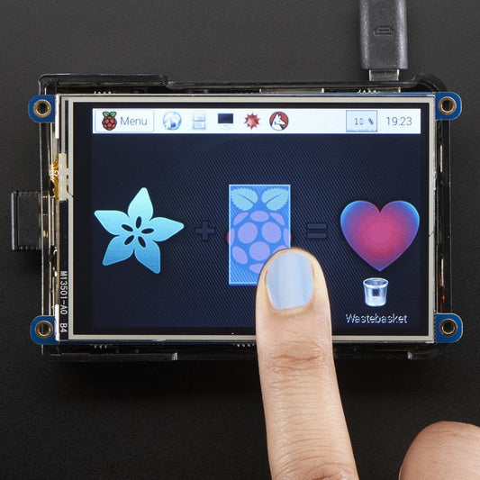 Adafruit PiTFT Plus, 480x320 3.5"  TFT+Touchscreen for Raspberry Pi