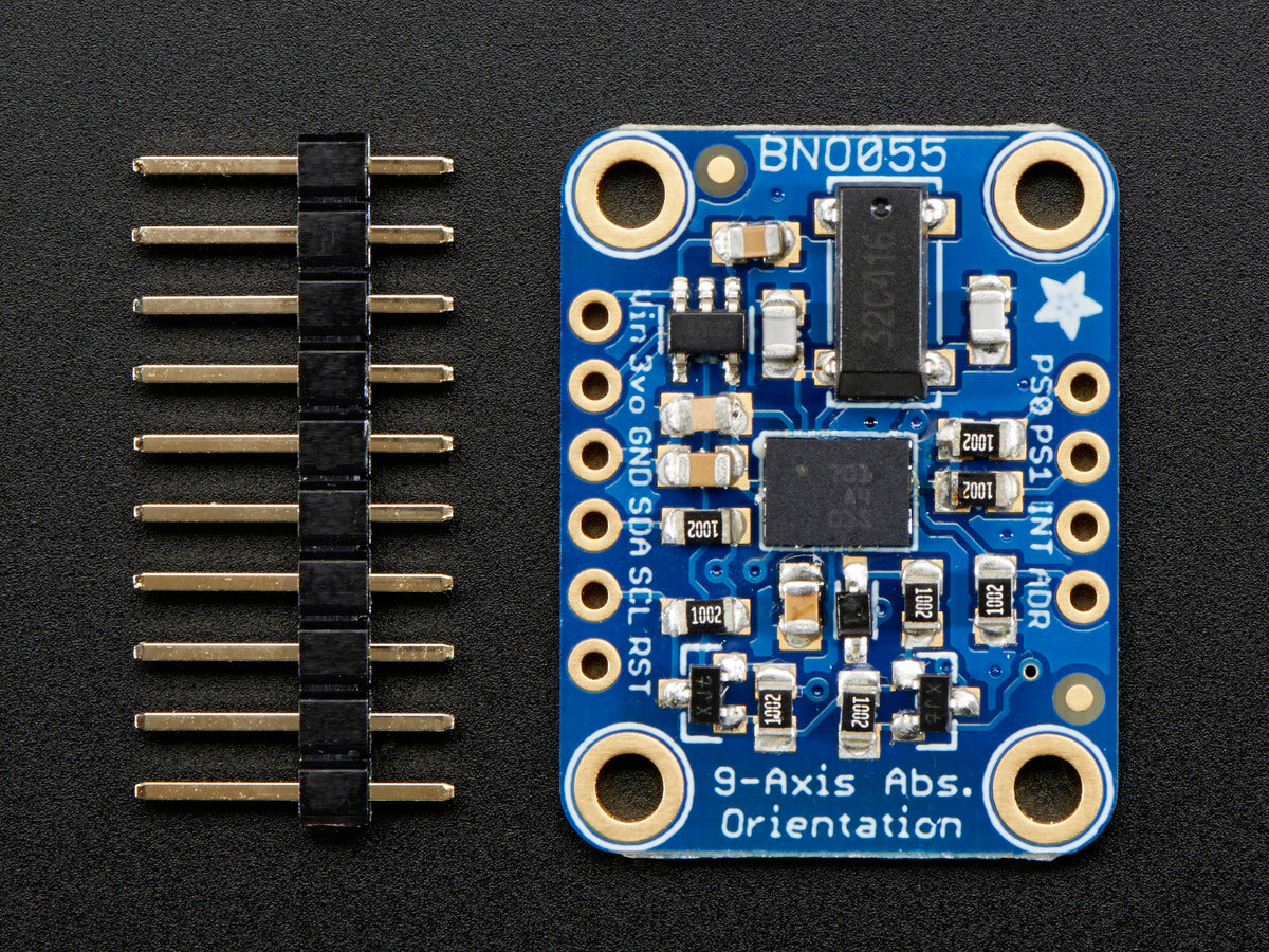 Adafruit 9-DOF Absolute Orientation IMU Fusion Breakout, BNO055