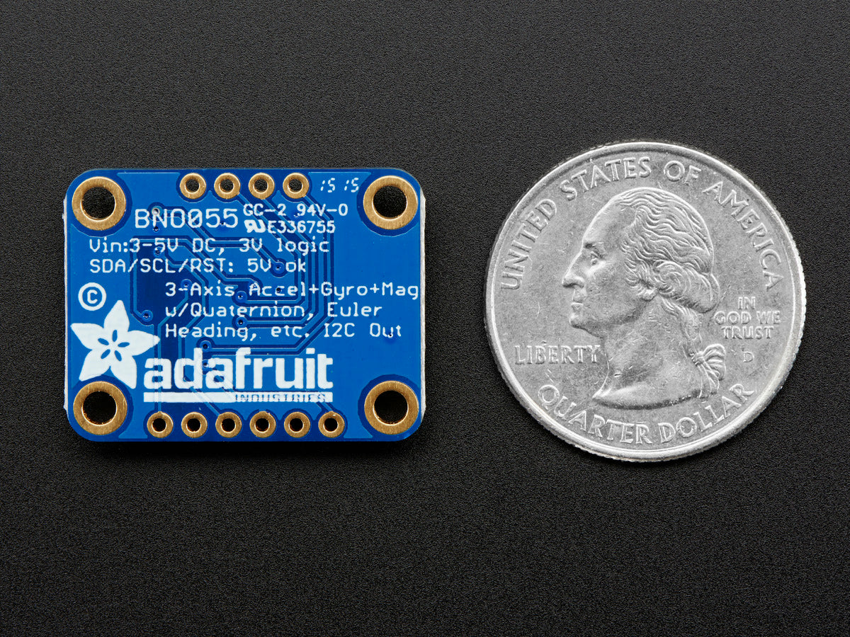 Adafruit 9-DOF Absolute Orientation IMU Fusion Breakout, BNO055