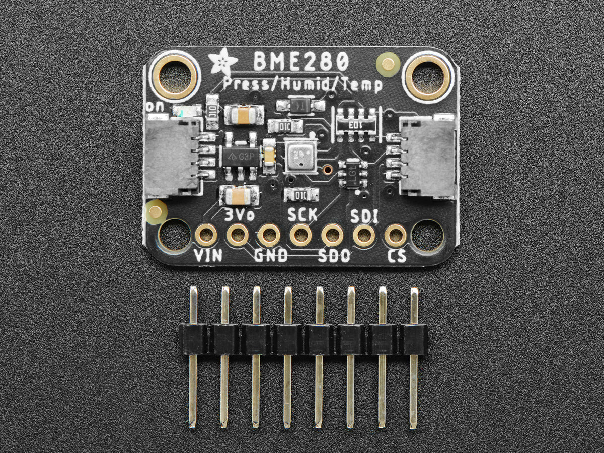 Adafruit BME280 I2C or SPI Temperature Humidity Pressure Sensor, STEMMA QT